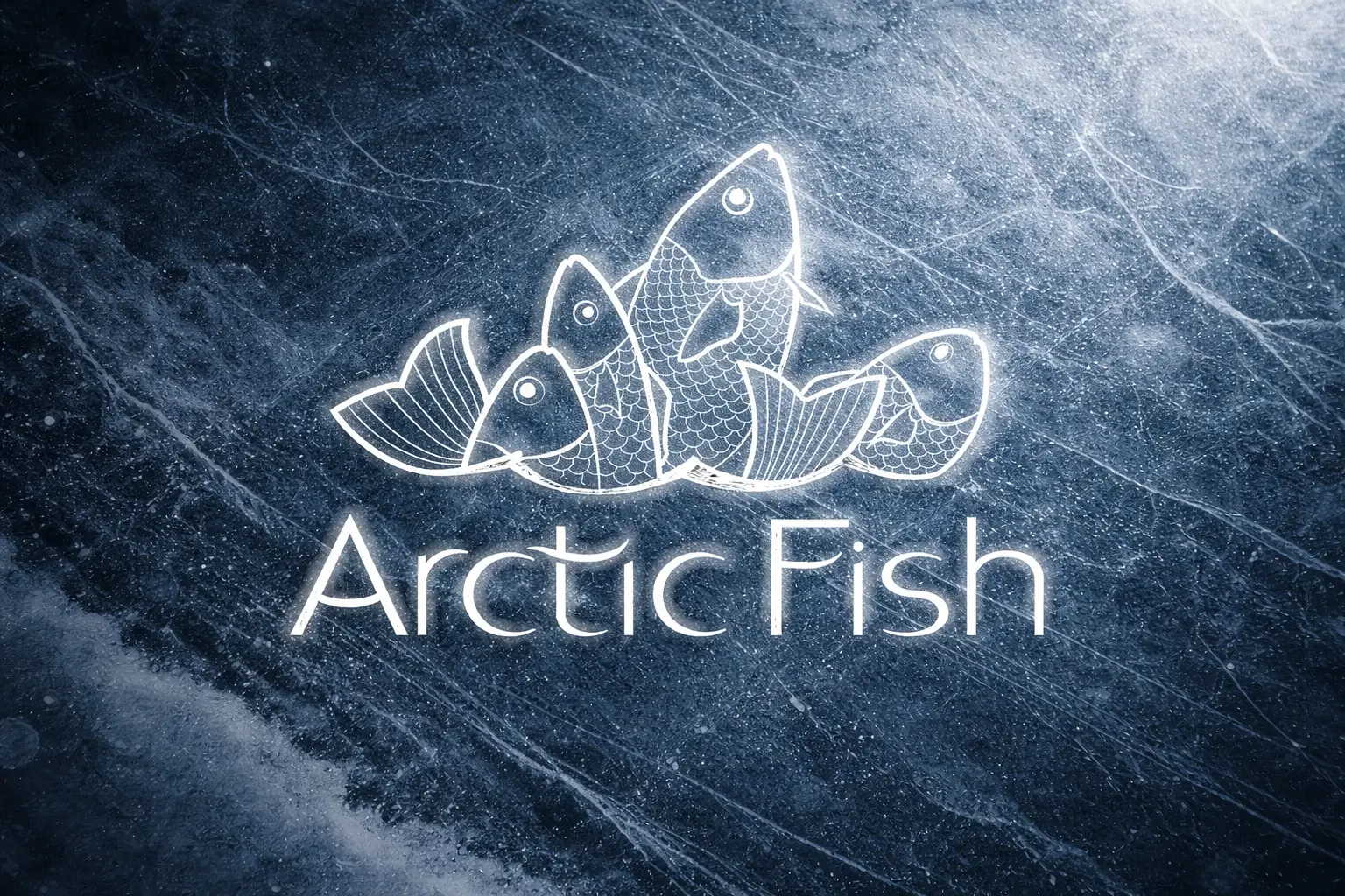 Logo in ice